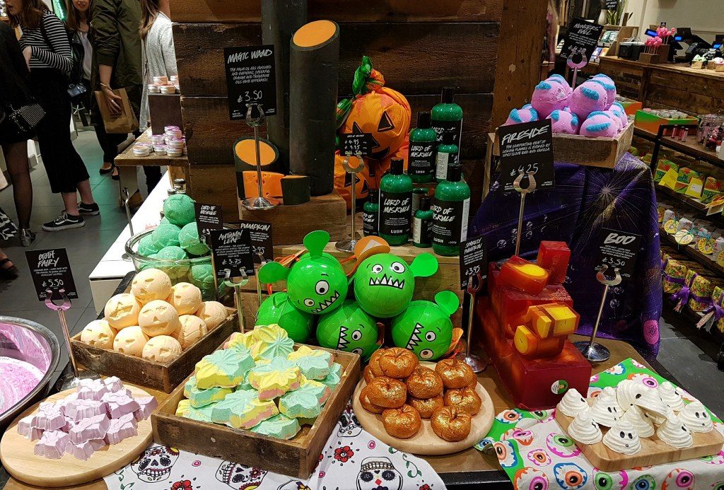 Lush halloween range