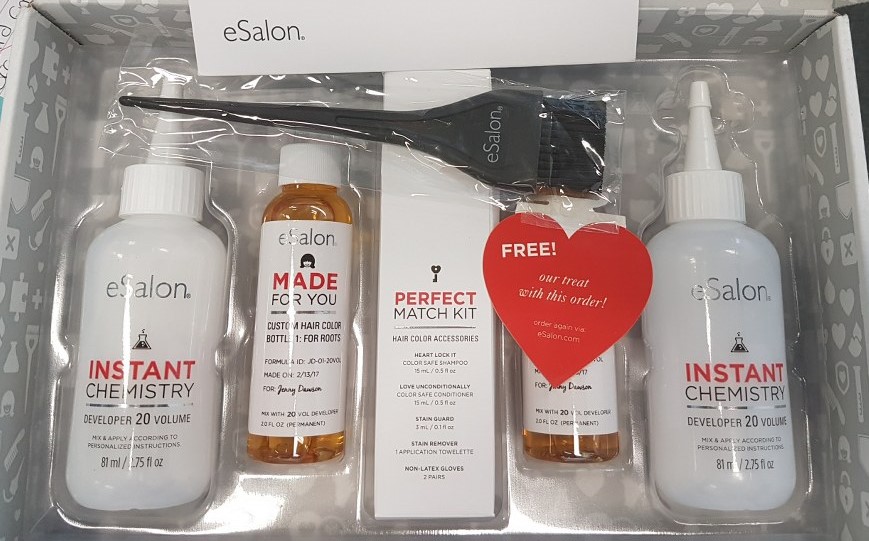 esalon hair colour kit review
