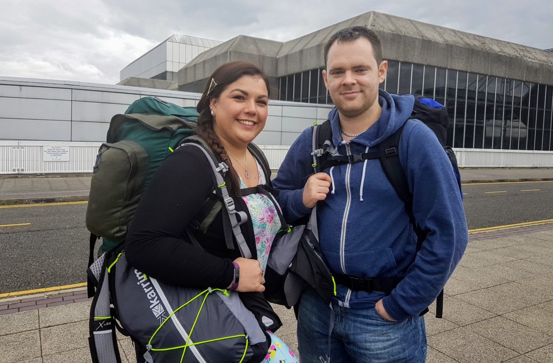 Travelling with a backpack