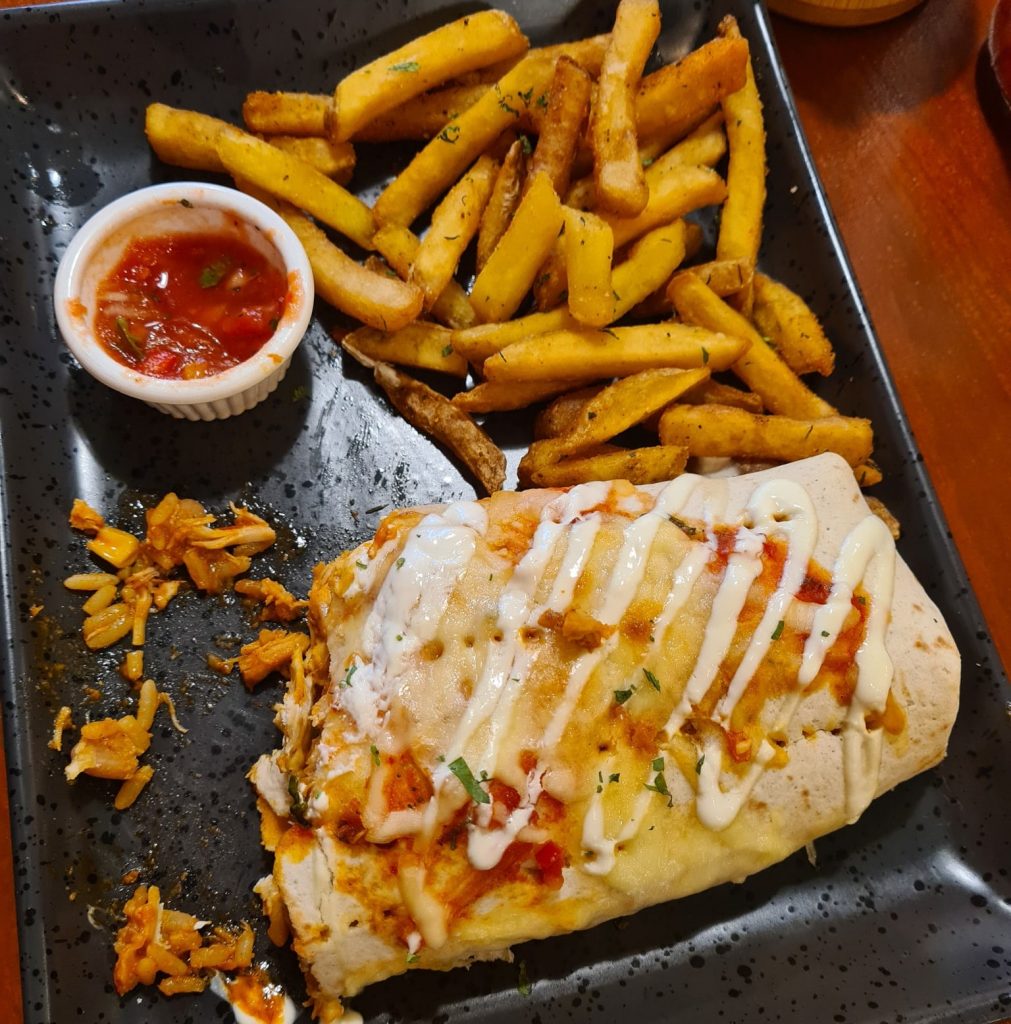 piri-siri mexican Burrito